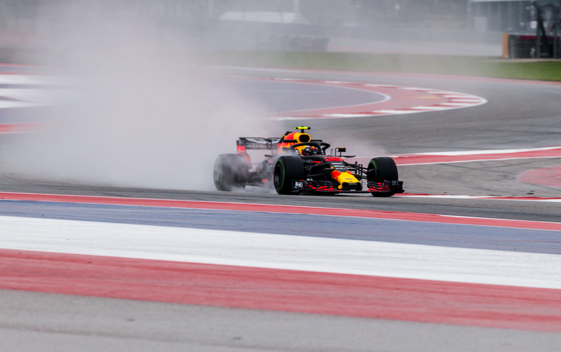 Illustration for article titled Here's All The Action From Friday At The U.S. Grand Prix